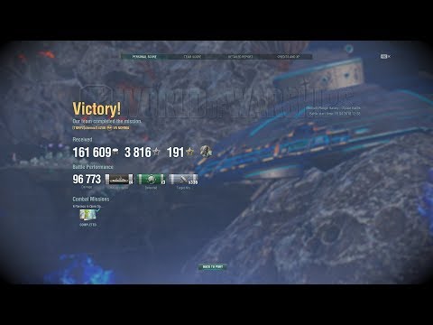 World of Warships Awesome Norma (Minotaur) gameplay! 96k damage!