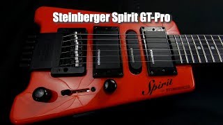 Video thumbnail for Steinberger Spirit GT-Pro Deluxe in Hot Rod Red by Steve from Boston