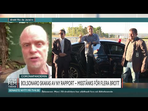Bolsonaro kan ställas inför riksrätt efter ny rapport: ”En mäst…  | Malou Efter tio | TV4 & TV4 Play