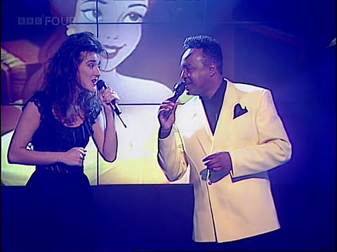 Celine Dion, Peabo Bryson - Beauty and the Beast (Live) (Top of the Pops, May 1992)