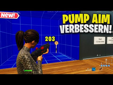 PUMP AIM VERBESSERN in FORTNITE 🎯 die *BESTE* Pump Aim Map 🏆 | GerGamer