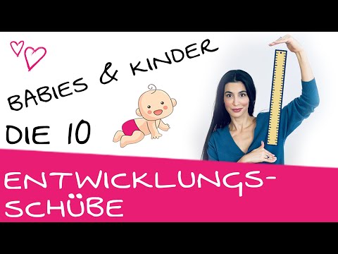 All 10 growth spurts / development spurts 👶 Crawling, walking, talking & oral phase of the baby