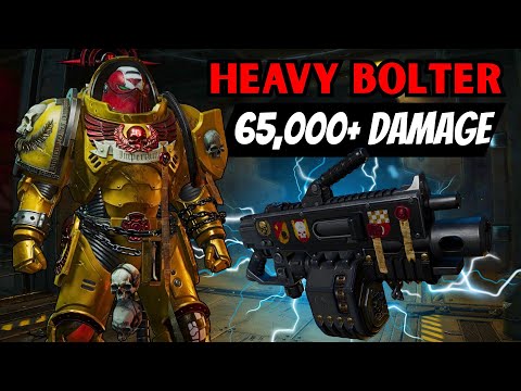 The BEST Heavy Bolter Build to DOMINATE Hard Stratagems and Absolute Operations - Space Marine 2