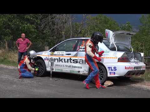2018 Atış Yapı Yeşil Bursa Rallisi / Mustafa Çakal - Mehmet Köleoğlu / Mitsubishi Lancar Evo IX