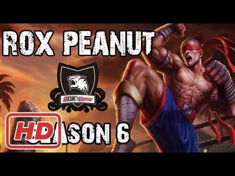 ROX Peanut Lee Sin vs Graves Jungle Ranked Challenger Korea