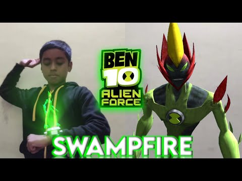 Ben 10 Real Life : Swampfire Transformation!!