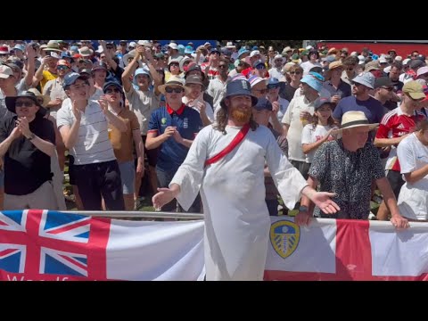 BarmyArmy Jesus | We are the army the barmy army | The Ashes 2025 | Adelaide | Aus V Eng