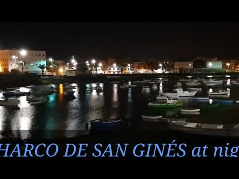 EL CHARCO DE SAN GINÉS AT NIGHT - ARRECIFE, LANZAROTE