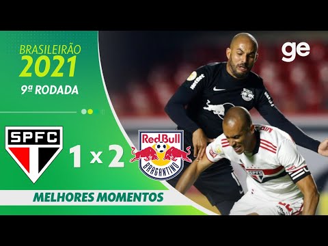 Gols e lances de São Paulo x Red Bull Bragantino