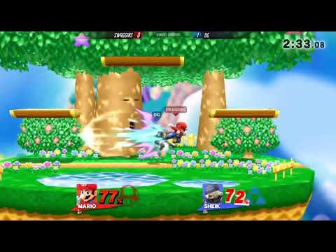 BFGG September - Swaggins (Mario, Falcon) Vs DG (Sheik) - Winners Quarters