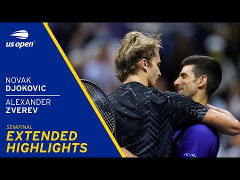 Novak Djokovic vs Alexander Zverev Extended Highlights | 2021 US Open Semifinal
