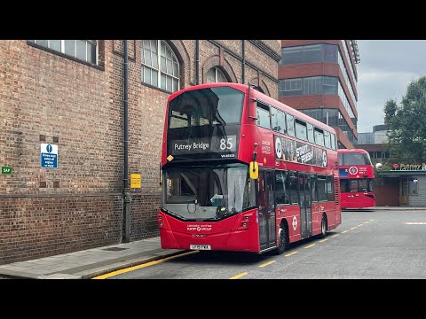 Full Route Journey. RATP London United Route 85: Putney Bridge - Kingston. Bus: VH45310 (LF19FWA)