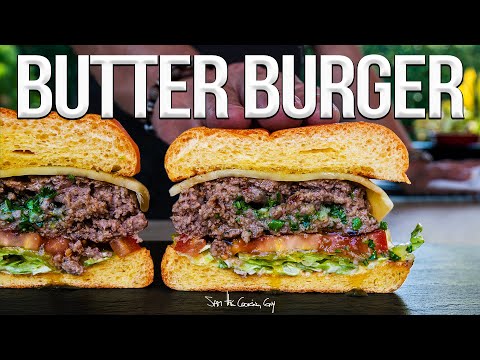 The Butter Burger (Juiciest Burger Ever!) | SAM THE...