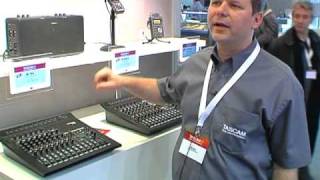Video thumbnail for [MusikMesse] Tascam M-164 Series by Audiofanzine in English