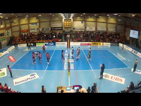 NLA 2015/2016: VC Kanti - Volero Zürich 0:3 (16.01.2016)