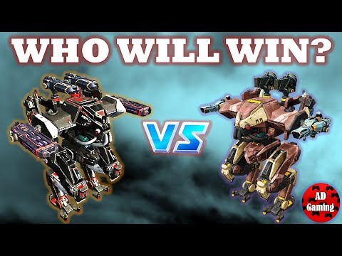 War Robots - Ares (Halo, Corona) VS Ares (Storm, Gust) + Loki Gameplay