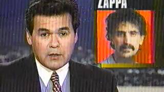 Groovy Movies: Frank Zappa Death Los Angeles TV News Reports 12/4/93