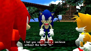 Cover art for I bet you can't make a sentence without the letter A