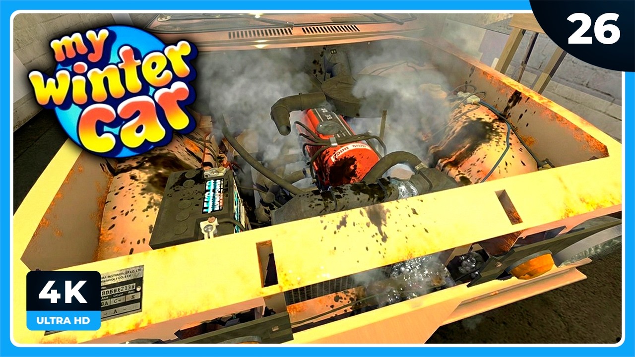 MWC #26 | PROBLEMAS DE MOTOR | MY WINTER CAR Gameplay Español