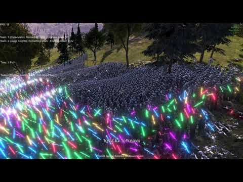 3,000 Jedi vs 10,000 Cybermen Ultimate Epic Battle Simulator