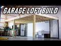 Building a Large Mezzanine Loft By Myself - FULL BUILD