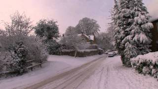 preview picture of video 'Great Bourton, Oxon, in the snow'