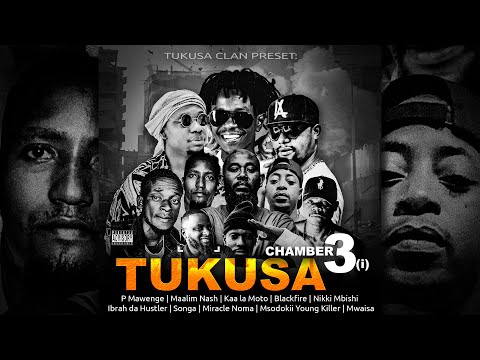 P Mawenge ,Maalim Nash ,Nikki Mbishi ,Black fire ,Kaa la moto ,Ibrah,Miracle ,Songa ,Young killer 