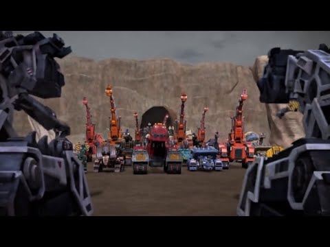 The Whole Dinotrux vs D-Structs & D-Stroy (D-Stroy Defeat)