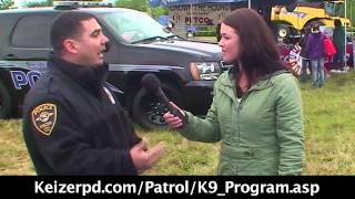 Keizer Police Interview at the 2013 Keizer Iris Festival, www.keizerbusinessdistrict.com