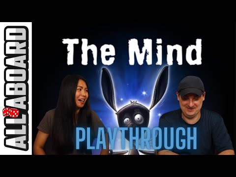 THE MIND | Board Game | 2 Player Playthrough | How to Play and Full Playthrough