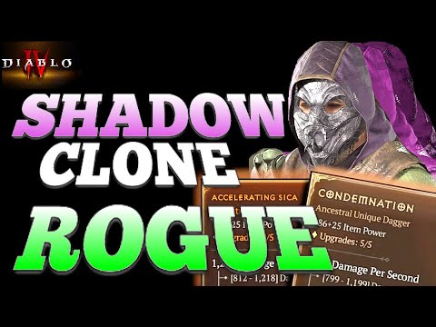 My UPDATED Shadow Clone Rogue Build!!! (Level 82) | Diablo 4