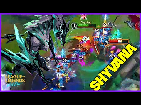Wild Rift SHYVANA Montage - Best SHYVANA Plays | LoL Wild Rift Montage