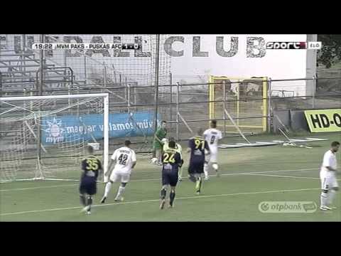 10.08.2013 Hungarian League MVM Paks-Puskás Akadémia 4-1 highlights