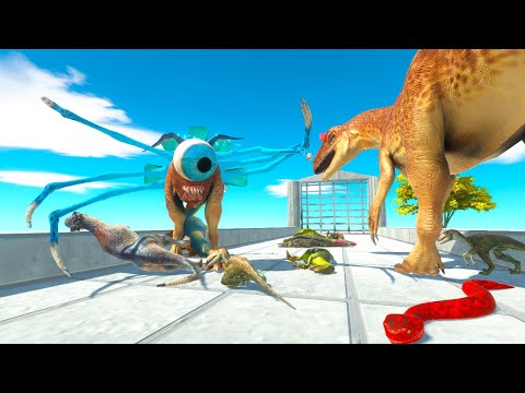 ⚡Death Touch Alien Monster - Escape from Monster  - Animal Revolt Battle Simulator