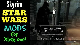 Skyrim Star Wars Mods for Xbox One!