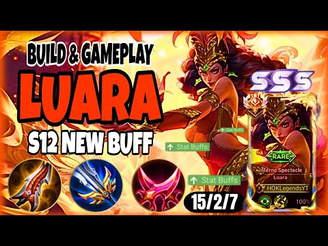 LUARA BACK TO META OR STILL NEEDS MORE DAMAGE ? - HONOR OF KINGS | RANK LEGEND