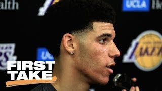 Stephen A. Smith Takes Issue With Lonzo Ball Commercial | First Take | June 15, 2017