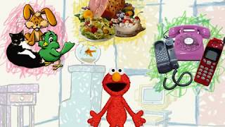 Elmos World Pets Food & Telephones! (PC Game)