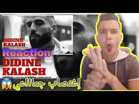 Didine kalash - POUTINE X (Officiel Music Video) REACTION