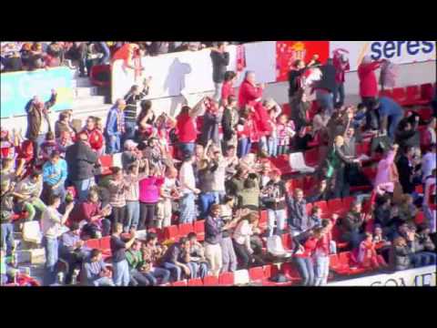 Gol Sergio Álvarez: Jª20 - Real Sporting - Real Zaragoza (narración Luis Eduardo García)