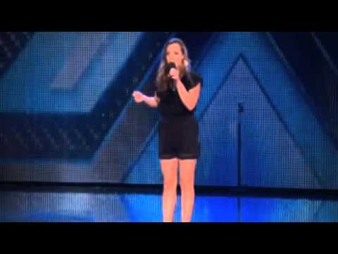 Sophie Habibis Sings 'Skinny Love' Full Audition X Factor 2011 Bootcamp (Removed screaming audiens!)