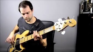 Main Vein - Jamiroquai. Bass cover by Mitch Cockman - Yorkshire Bass Player
