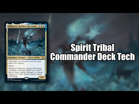 Spirit Tribal Commander Deck Tech | Millicent, Restless Revenant (EDH, MTG, Magic: The Gathering)