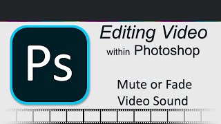 Video 203 PS Video Editing   Mute or Fade video sound