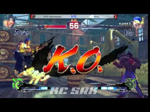 SSF4:AE Ver. 2012 - AOA Apocalypse (E. Honda/Dee Jay) vs. Boxy (Yun/Cammy)