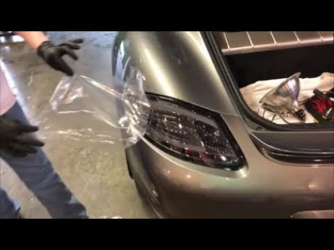 Installing VIPMotoz NEW LED TAILLIGHTS-2007 Porsche Cayman S 987.1