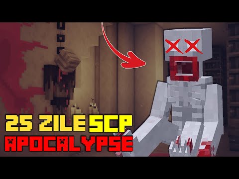 SUPRAVIETUIESC 25 de ZILE pe APOCALIPSA SCP *Horror*