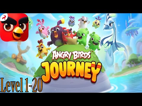 Angry Birds Journey - Gameplay Walkthrough - Level 1-20 (iOS)