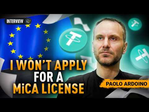 Why Tether Said NO to MiCA | Exclusive Interview with Paolo ...
