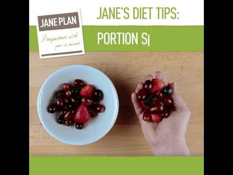 Jane Plan Diet Tips: A Guide to Perfect Portion Size